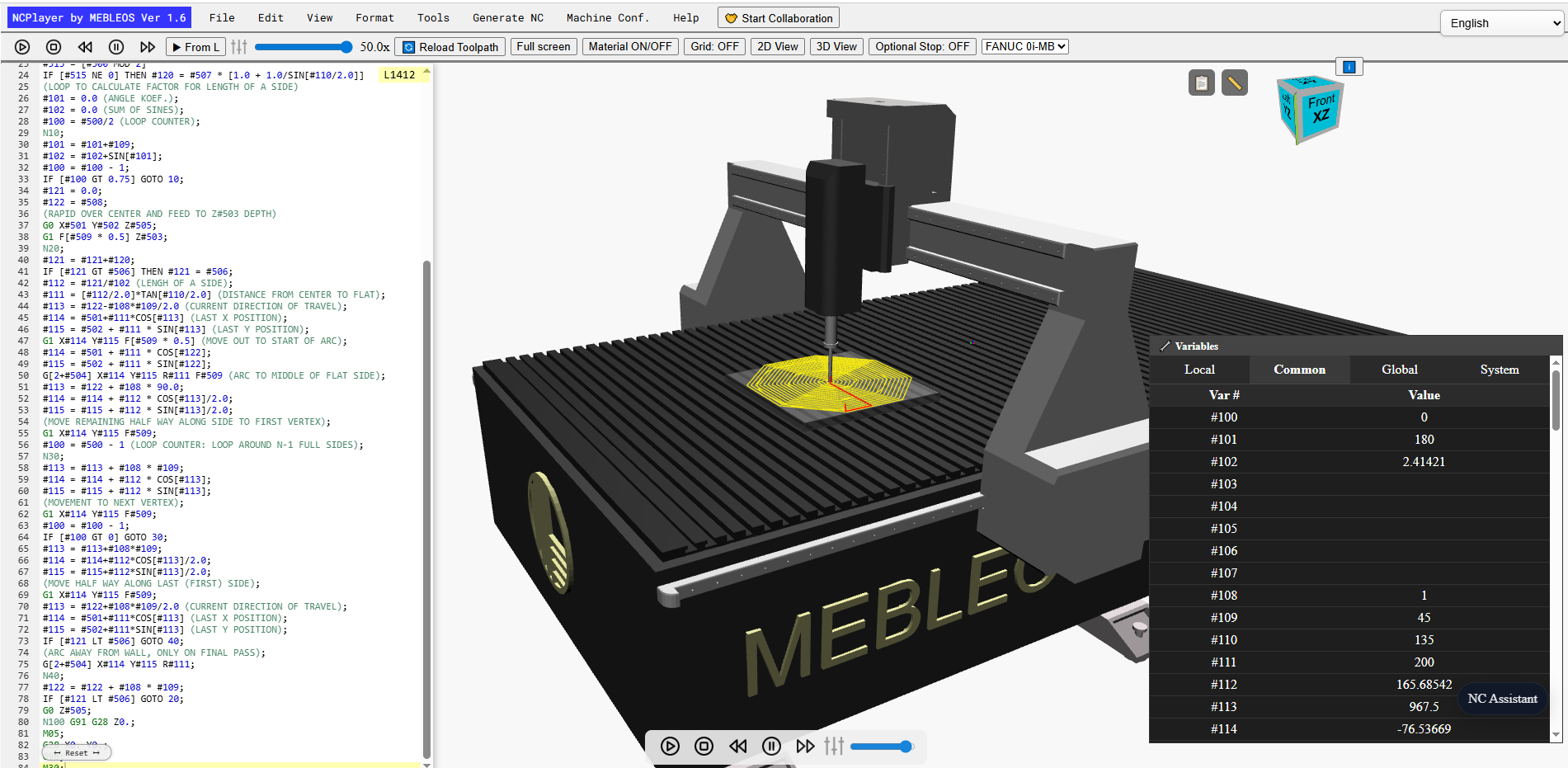 MEBLEOS – solutions for CNC production and IT services